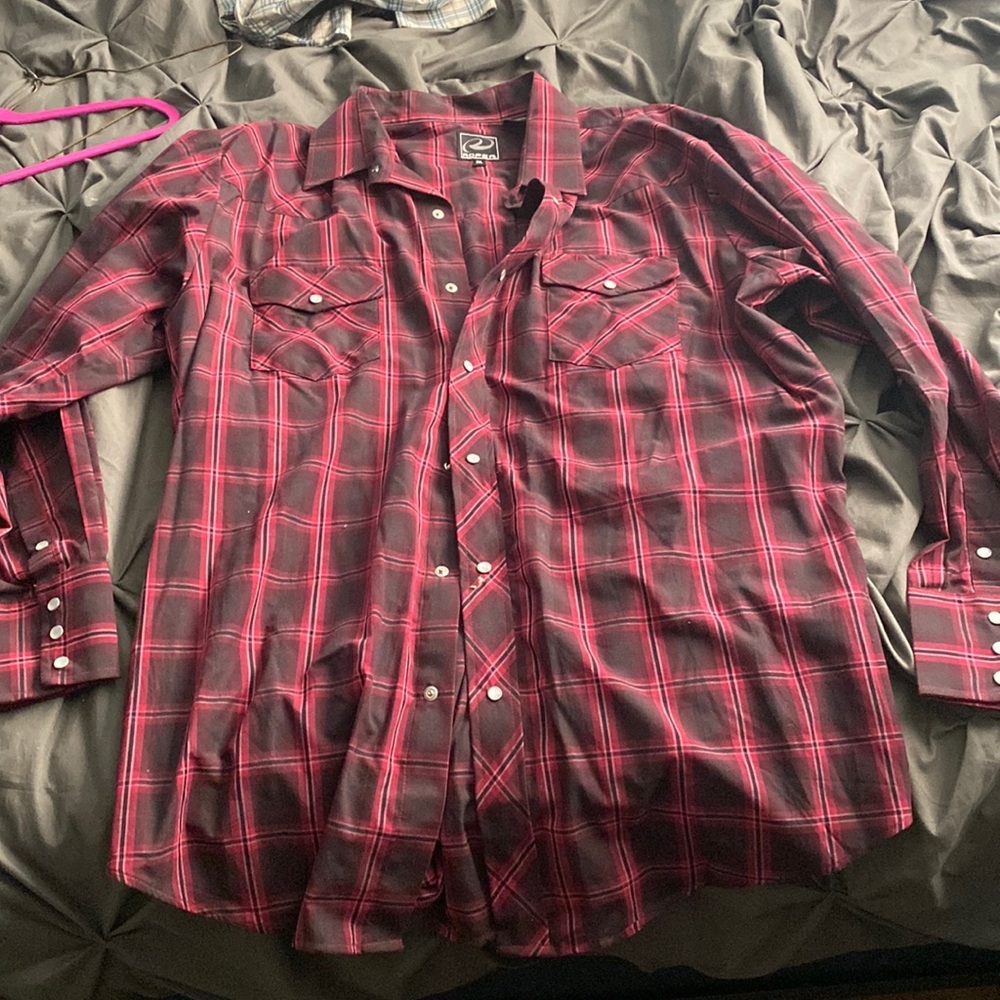 Roper long sleeve 2xl pearl snaps